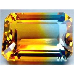 38.10ct. Amazing Ametrine Orange Blue Peacock RETAIL $2550 (GEM-2165)