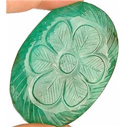 299ct. Top Green Rare Huge Natural S. American Emerald RETAIL $21500 (GEM-2045)