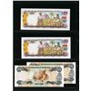 Image 2 : Bahamas 1/2 Dollar 1968-1984. A Lot of 4 Notes AU-Unc