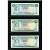 Image 1 : Bahamas $1.00 1965-1974. A Lot of 3 Starter Set of Banknotes