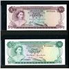 Image 1 : Bahamas 1965-74. A Lot of 4 Banknote Denominations VF-Unc