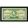 Image 1 : Bermuda 10 Shillings 1937, P-9 Banknote Fine+