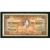 Image 1 : Bermuda 1952-57. A Pair of Elizabeth II Banknotes Fine-Very Fine