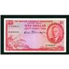 Image 1 : British Caribbean $1.00 1950, P-1 Banknote