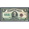 Image 1 : Dominion of Canada $1.00 1923 DC-25i Banknote Fine+
