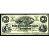 Image 1 : Bank of Prince Edward Island $10.00 1872, Remainder PMG AU