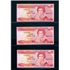 Image 1 : Eastern Caribbean $1.00 1985 P-17. A Lot of 6 Banknotes Ch-Unc