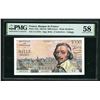 France 1000 Francs 1953, P-134a PMG banknote AU