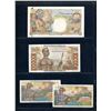 Image 2 : Saint-Pierre et Miquelon 1950-60. A Lot of 4 Banknotes Fine-Very Fine