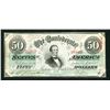 USA. Confederate States $50.00 1863, P-62b Banknote Extra Fine