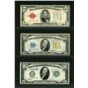USA 1928-1934. A Lot of 3 Mixed Denominations, All Very Fine