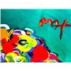 Image 3 : Peter Max- Original Mixed Media "Friends"