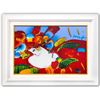 Image 1 : Peter Max- Original Mixed Media "Flower Blossom Lady"