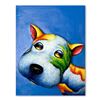 Image 1 : Wang, "Buster" Hand Painted Limited Edition Bas Relief Sculpture, Numbered 2/99, Hand Signed and Let