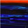 Image 2 : Wyland, "Burning Skies" Framed Original Acrylic Painting on Masonite, Hand Signed with Letter of Aut