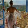 Image 2 : Vicente Romero, "Another Day" Hand Signed Limited Edition Giclee on Canvas with Certificate of Authe