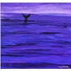 Image 2 : Wyland- Original Painting on Canvas "Fluke"