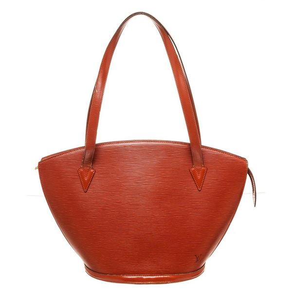 Louis Vuitton Brown Epi Leather St. Jacques GM Shoulder Bag