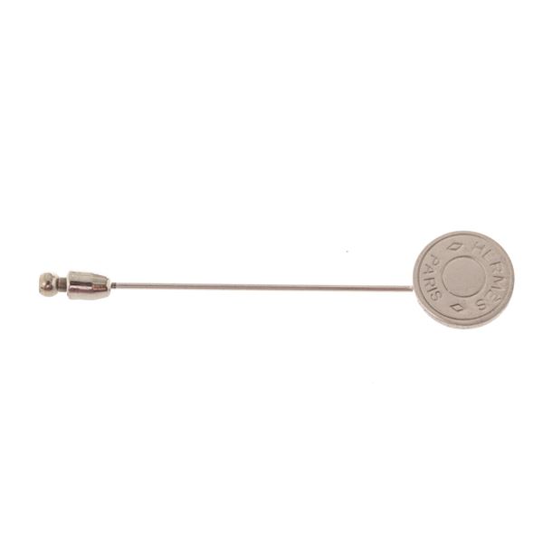 Hermes Silver-tone Clou de Selle Pin