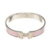 Image 1 : Hermes Pink Clic Clac Narrow Bracelet