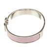 Image 5 : Hermes Pink Clic Clac Narrow Bracelet