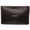 Image 1 : Balenciaga Black Leather Everyday Long Pouch