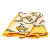 Image 1 : Hermes Yellow Multicolor Silk Scarf