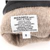 Image 4 : Hermes Buckle Gloves Leather Black