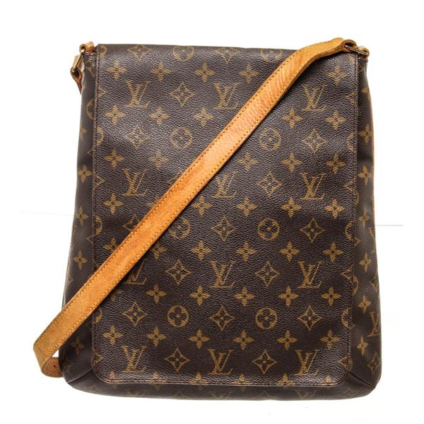 Louis Vuitton Brown Monogram Musette Salsa GM Shoulder Bag