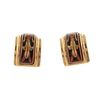 Image 2 : Hermes Orange Enamel Clip-on Earrings