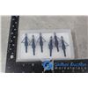 Image 1 : New Broad Head Hunting Arrow Tips 6pk