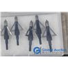 Image 4 : New Broad Head Hunting Arrow Tips 6pk