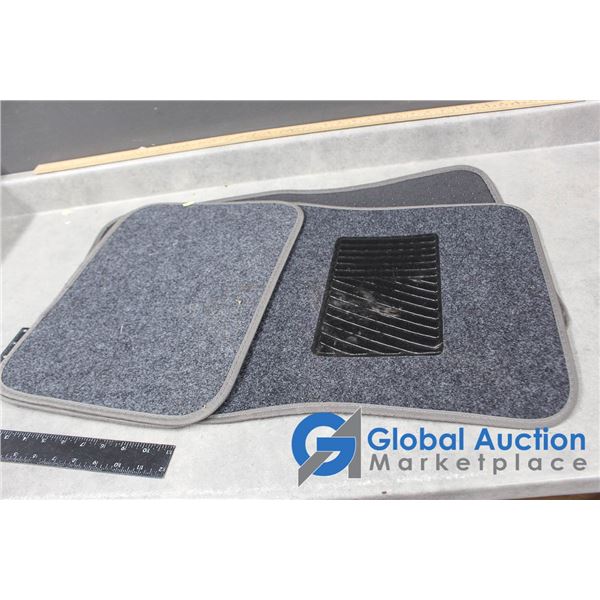 New 4pc Auto Floor Mats - Universal Fit