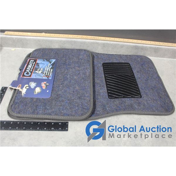 New 4pc Auto Floor Mats - Universal Fit