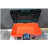 Image 5 : Small Red Plastic Organizer/Tackle Box