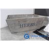 Image 2 : Herb Planters and Serving Tray