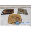 Image 1 : Wooden Cutting Board, Mickey Mouse wood Plate, etc