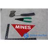Image 1 : Hatchet, Tool, and Mining Sign