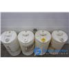 Image 2 : **(4) 22L Plastic Drums