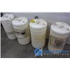 Image 3 : **(4) 22L Plastic Drums