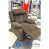 Image 5 : **Dark Brown Microfibre Arm Chair