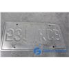 Image 3 : Metal Walking Sign and Sask License Plate