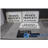 Image 1 : Weyerhaeuser Private Property Signs and Detroit Diesel Badges