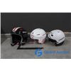 Image 1 : (3) Sports Helmets