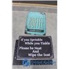 Image 1 : (2) Repro Coffee and Home Tin Sins - BID PRICE x2