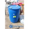 Image 1 : **Blue Plastic Barrel