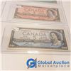 Image 2 : Canadian 1954 One, Two and Five Dollar Bills