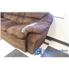 Image 5 : **Chocolate Brown Fabric Sofa