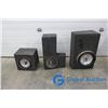Image 1 : **(3) Car Speaker Boxes 