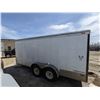 Image 3 : **2002 16' Cargosport Enclosed Cargo Trailer w/Ramp Door